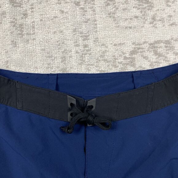 Reebok CrossFit Shorts Navy Blue Hoerner 2017 #32 Shorts Men’s Size 32” - Picture 4 of 6